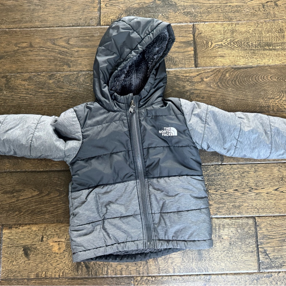 The North Face Infant Gray Fleece Jacket